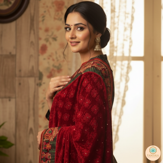 The Dholi Baarat Phulkari Dupatta