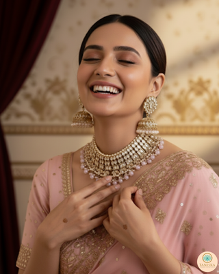 Gulabi Riwaaz Necklace Set