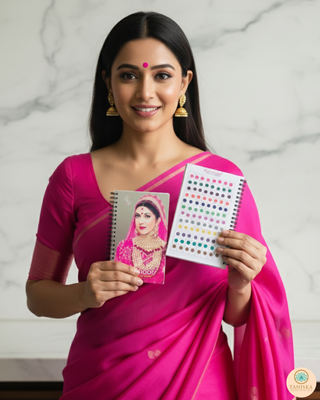 Kohinoor Velvet Bindi Book (960 Bindis)