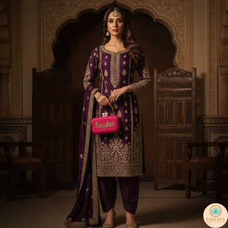 The Punjaban Statement Clutch Bag