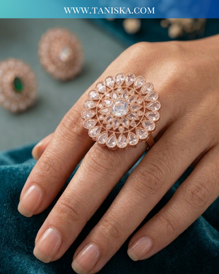 The Filigree Medallion Ring