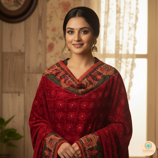 The Dholi Baarat Phulkari Dupatta