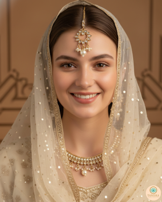 The Empress Golden Necklace Set