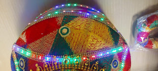 Custom Order - J0325, Phulkari LED Jaggo Bowl + Binu