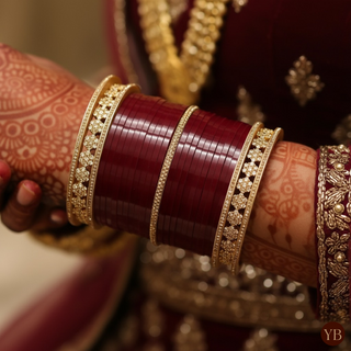 Exquisite Collection: Royal Bridal Choora - Radiance