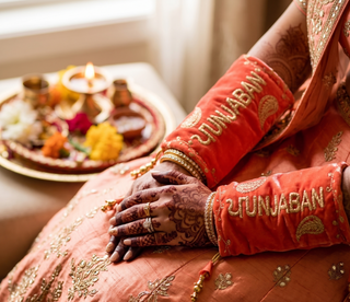 Personalized Punjaban Choora Covers – Traditional Bridal Hand Accessories