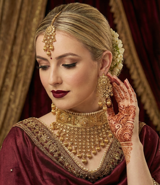 The Royal Antique Gold Majesty Necklace Set