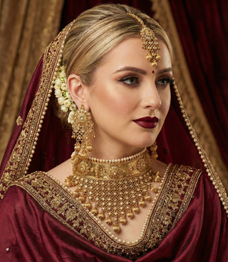 The Royal Antique Gold Majesty Necklace Set