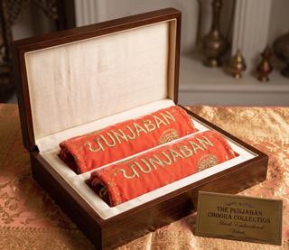 Personalized Punjaban Choora Covers – Traditional Bridal Hand Accessories