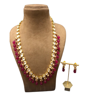 The Sovereign Ishani Ruby-Tone Heritage Haar (Hot Pink)