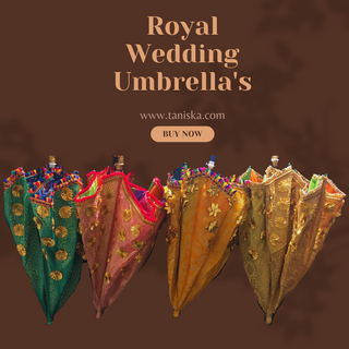 Decorative Umbrella's - Royal / Regal Collection - GOLDEN