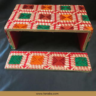 Phulkari Colourful FATTI - with Foot Plate
