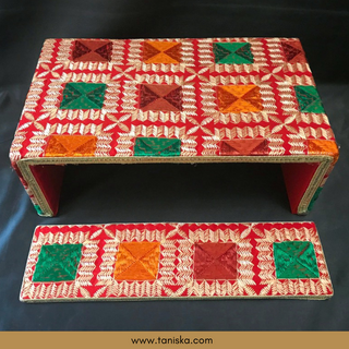 Phulkari Colourful FATTI - with Foot Plate