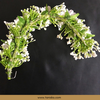 Yellow Flower Gajra - Hair Accessory - (Single Piece)