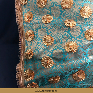 Decorative Umbrella's - Decorated Umbrella - Icy Minty Blue