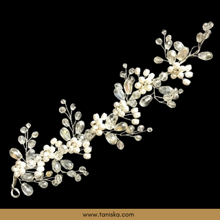 Silver Pearly Hair Accessory