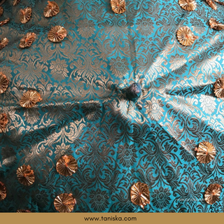 Decorative Umbrella's - Decorated Umbrella - Icy Minty Blue