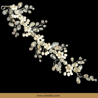 Silver Pearly Hair Accessory