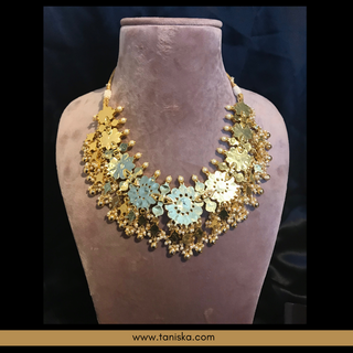 HANIYA Traditional Pachi-Kundan Necklace Set