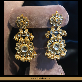 HANIYA Traditional Pachi-Kundan Necklace Set