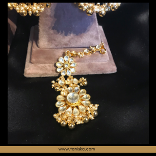 HANIYA Traditional Pachi-Kundan Necklace Set