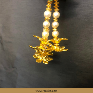 White Bride-Groom Mala