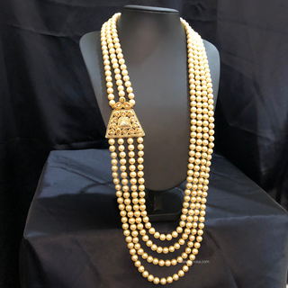 The Commander’s Crest | Architectural Pearl Mala