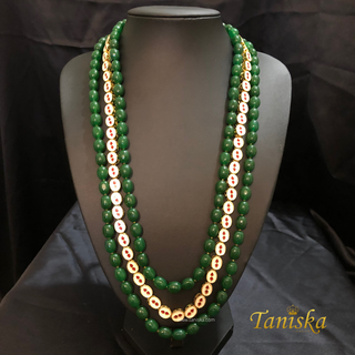 The Crown Prince | Radiant Crystal & Pearl Mala