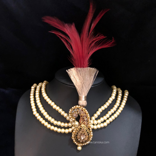 The Maharaja’s Crest | Heritage Paisley Kalgi