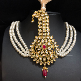 The Emperor’s Emerald | Ornate Kundan Kalgi