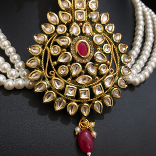 The Emperor’s Emerald | Ornate Kundan Kalgi