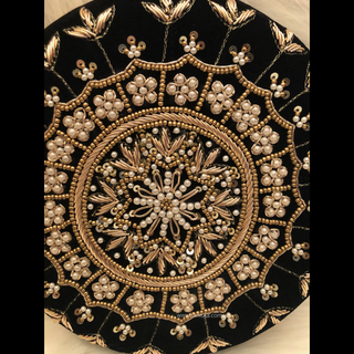 The Midnight Mandala Clutch Bag