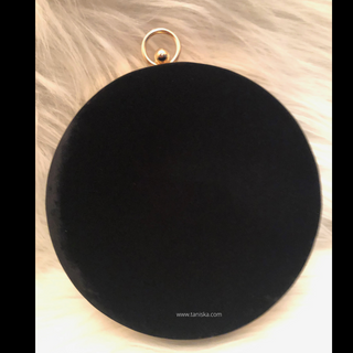 The Midnight Mandala Clutch Bag