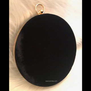 The Midnight Mandala Clutch Bag