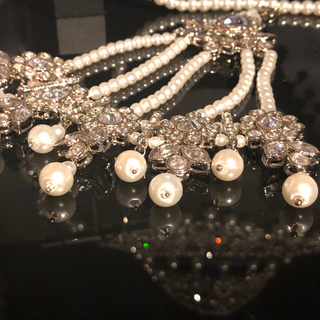 KAIRA Silver Bridal Necklace Set Bundle