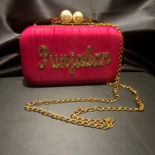 The Punjaban Statement Clutch Bag