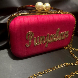 The Punjaban Statement Clutch Bag