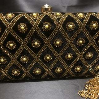 The Midnight Regency Clutch Bag
