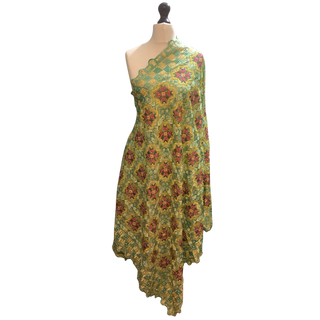 MINFLOW01 Mint Combo MAHEK Punjabi Phulkari Dupatta