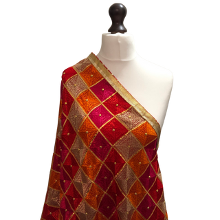 The Patiala Bagh Phulkari Dupatta