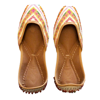 Punjabi Jutti (Flat Shoes) - Multi (Normal RRP: £35.95, NOW: £17.95)