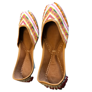 Punjabi Jutti (Flat Shoes) - Multi (Normal RRP: £35.95, NOW: £17.95)