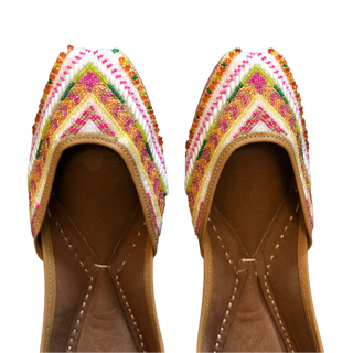 Punjabi Jutti (Flat Shoes) - Multi (Normal RRP: £35.95, NOW: £17.95)