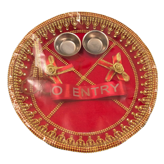 Limited Edition Red Ceremony Plate