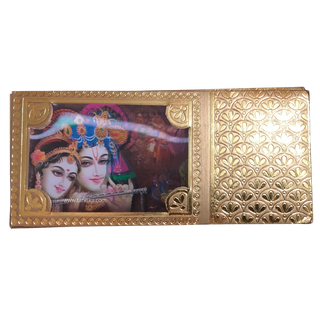 3D Radha Krishna Shagun Money Envelopes - 5s Pack