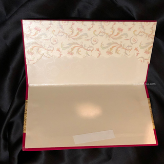 Ganesha Hot Pink Shagun Money Envelope - Single Envelope