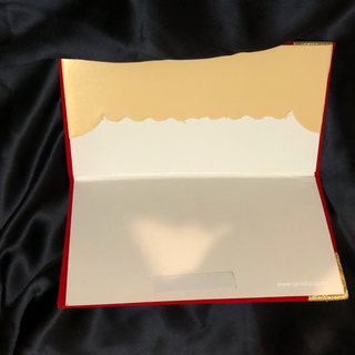 Krishna Deep Red Shagun Money Envelope - Single Envelope