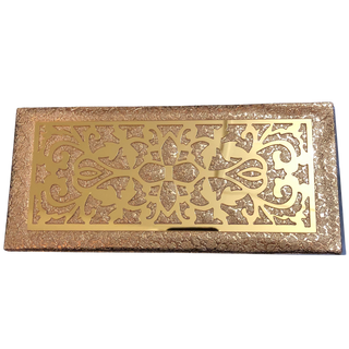 Golden Designer Shagun Money Box - Single Box