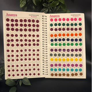 Ananya VELVET Bindi Book (960 Bindis)
